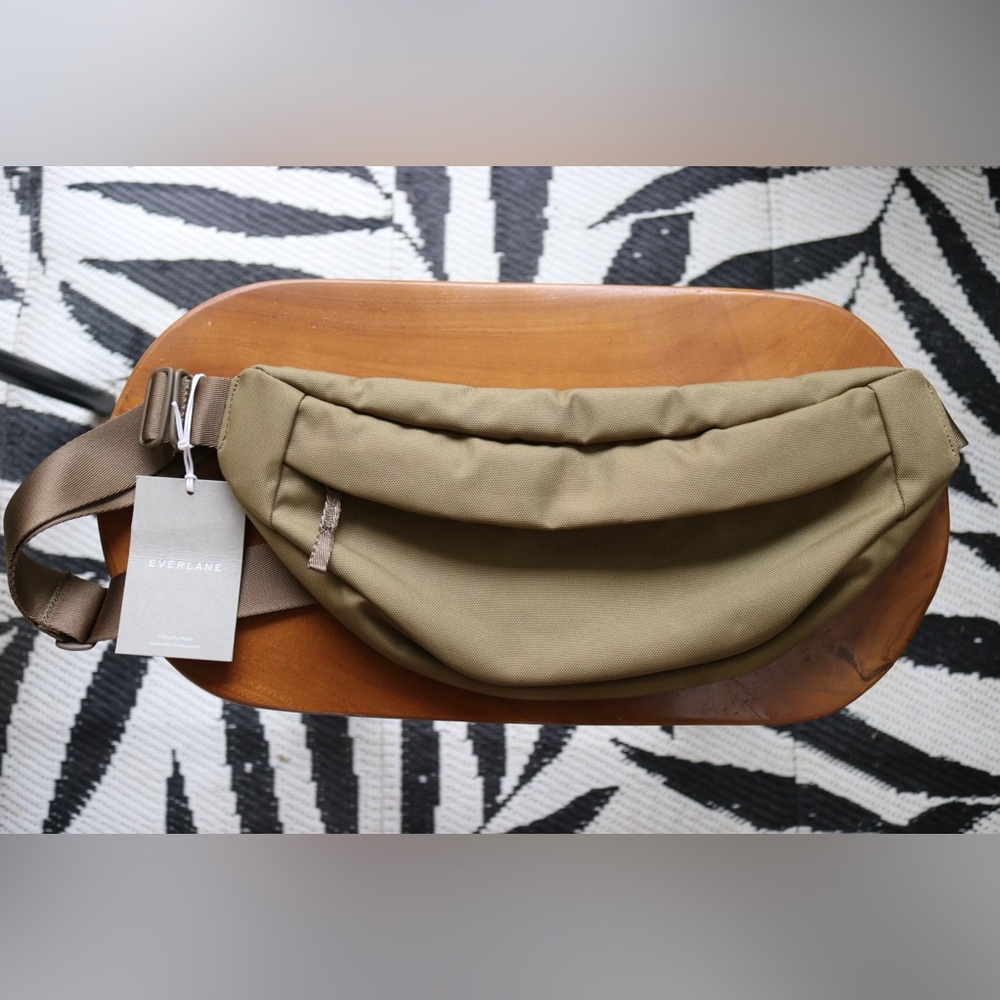 Everlane Olive Green Belt Bag